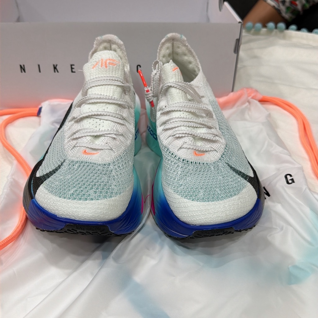 Nike Men Racing Shoes - White And Blue